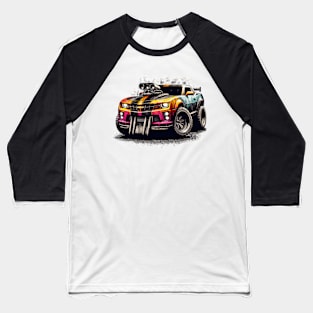 Cartoon chevy camaro Baseball T-Shirt